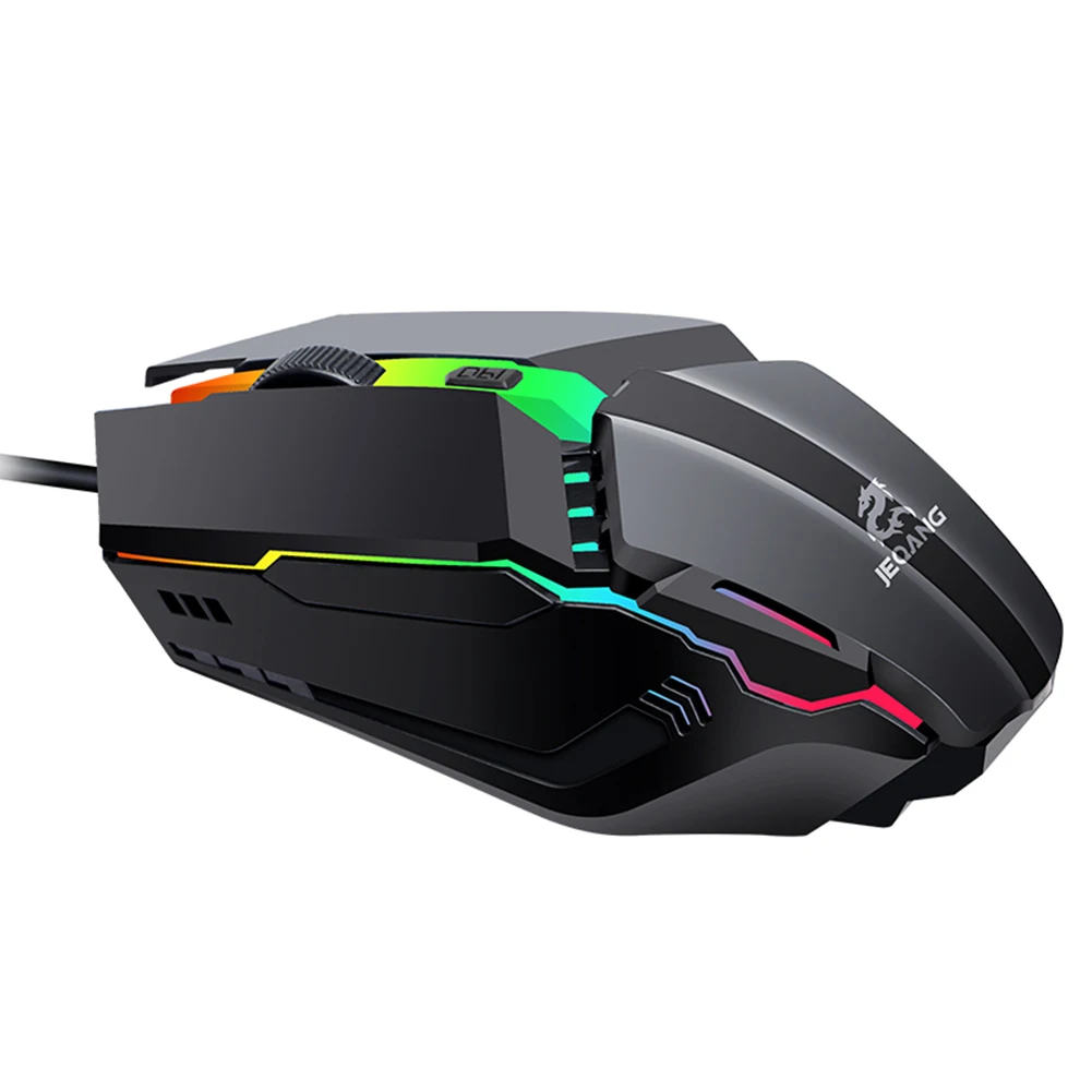 

Desktop Professional Computer Mouse JM-530 Universal USB Wired Gaming Mouse 3 Gear 1600DPI Adjustable Backlight Mice