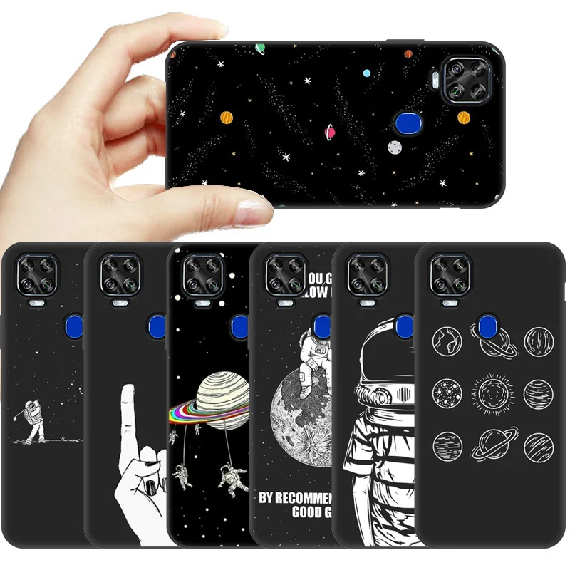 

Space Moon Painted Case For HTC Pixel 5 XL Case Soft Silicon Back Cover For HTC Google Pixel 5 4 3A XL Fundas Pixel4 5XL 3 A