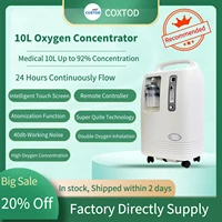 5l 10 litres oxygen concentrator medical grade oxygen machine with atomization function oxygene concentrator remote controller