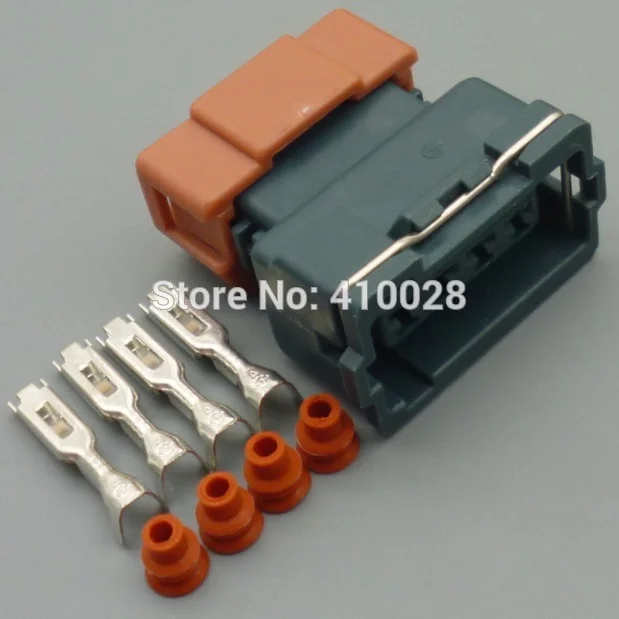 

worldgolden 5/30/100sets 4pin 4way 3.0mm car Oxygen sensor connector