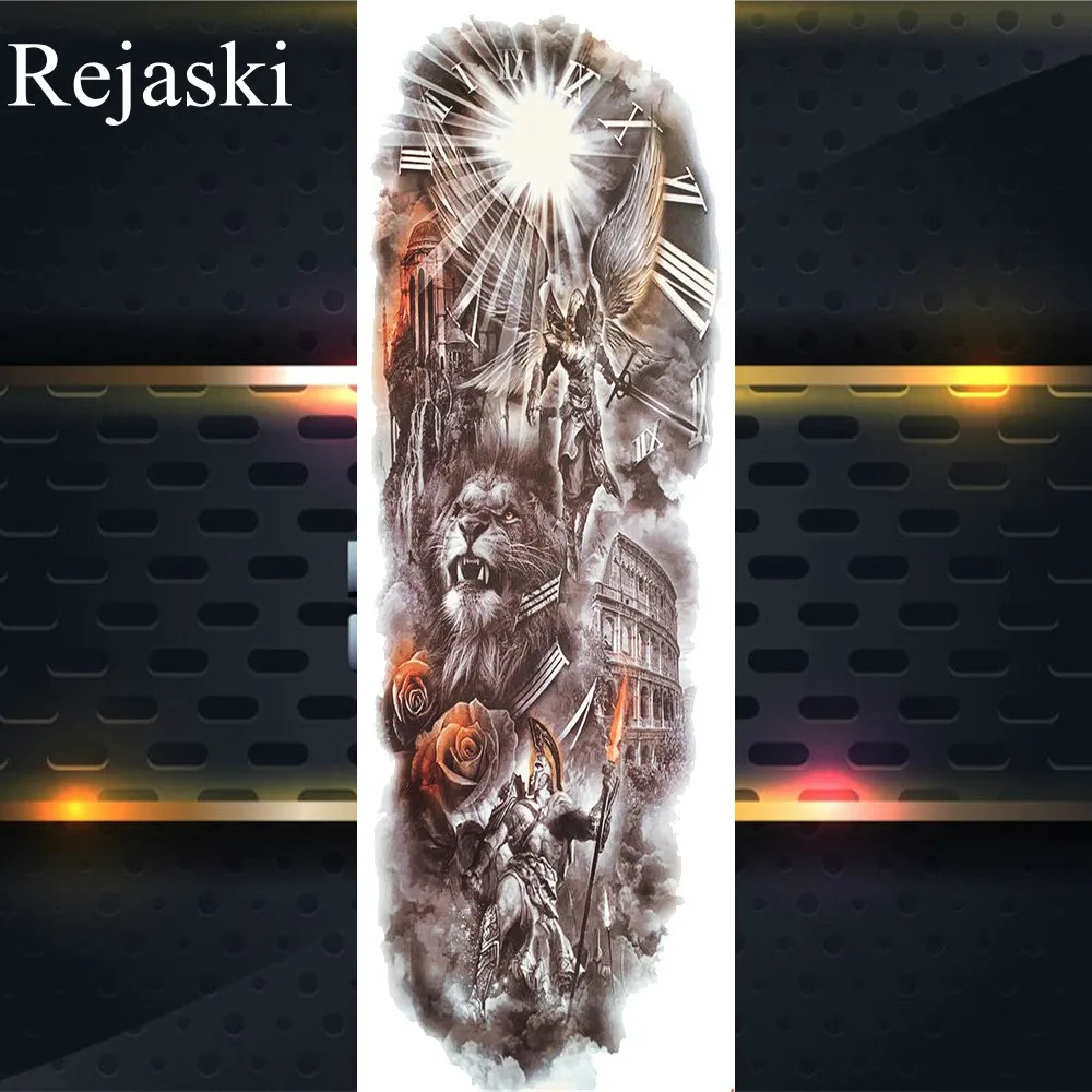 

10 шт флэш-полные руки поддельные татуировки временные Водонепроницаемый средства ухода за кожей ног татуировки, серебряные ювелирные изде...