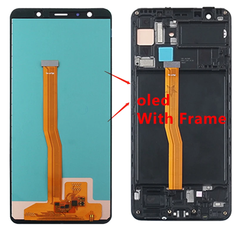 Оригинальный Для Samsung Galaxy A7 2018 SM-A750F A750F A750 ЖК-дисплей сенсорный экран дигитайзер