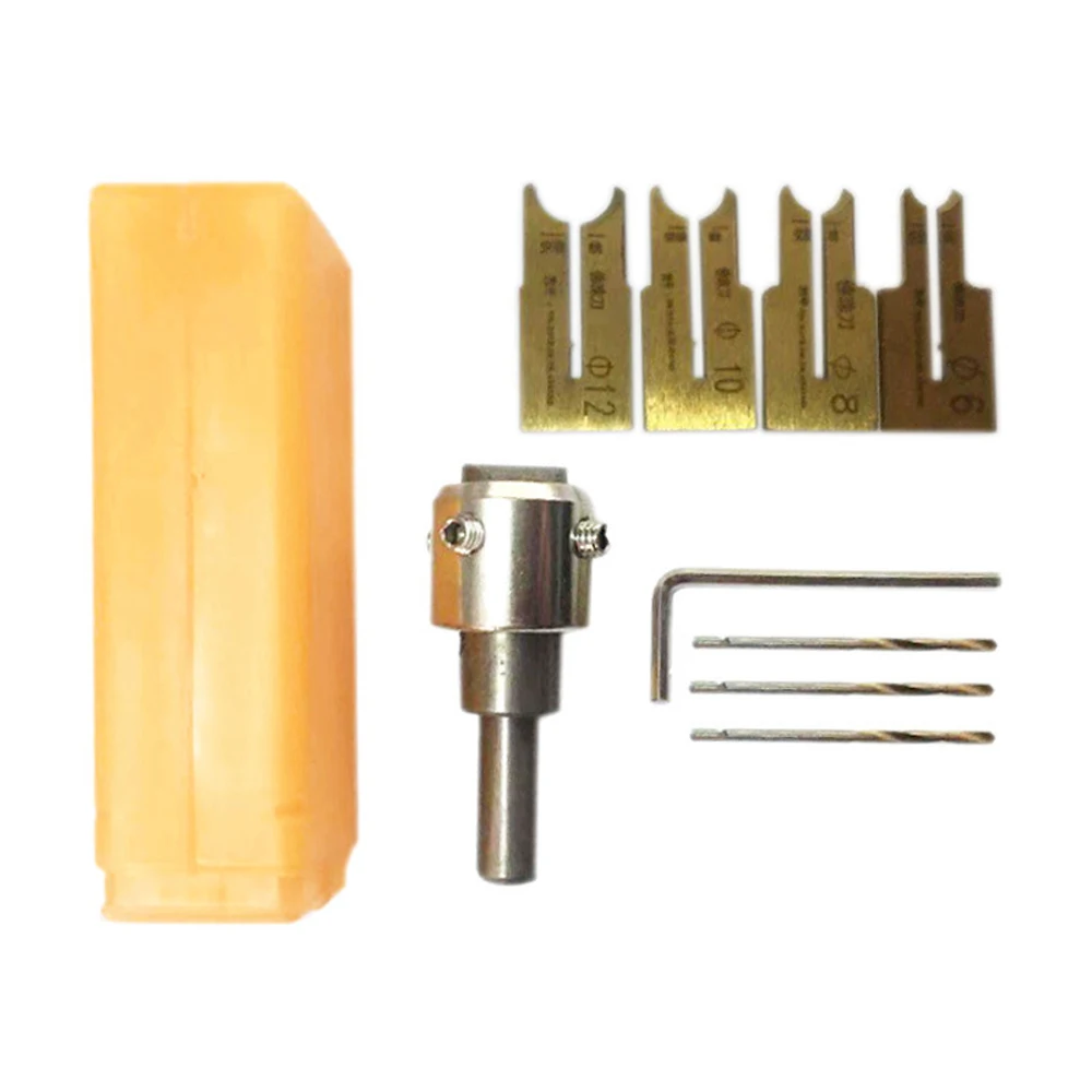 10Pcs/16pcs Carbide Ball Blade Woodworking Milling Cutter Molding Tool Beads Router Bit Drills Set | Инструменты
