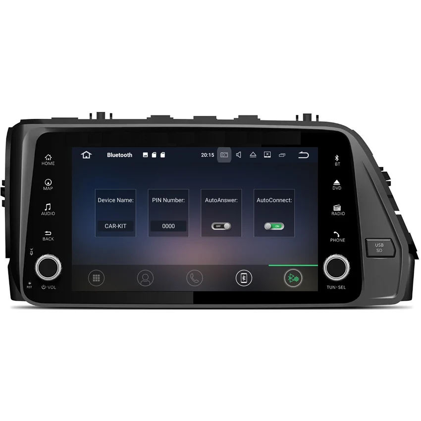 Liislee 2 din Android Авто Радио автомобильный навигатор GPS для Hyundai Verna Solaris 2017 ~ 2018 большой