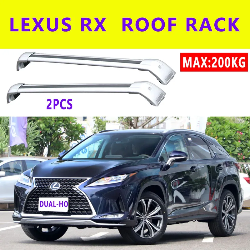 

2 шт. рейки на крышу для Lexus RX350 RX450H F sport RX350L RX450L 2016-2018 2019 2020 21 багаж на крышу багажная рейка на крышу поперечная рейка