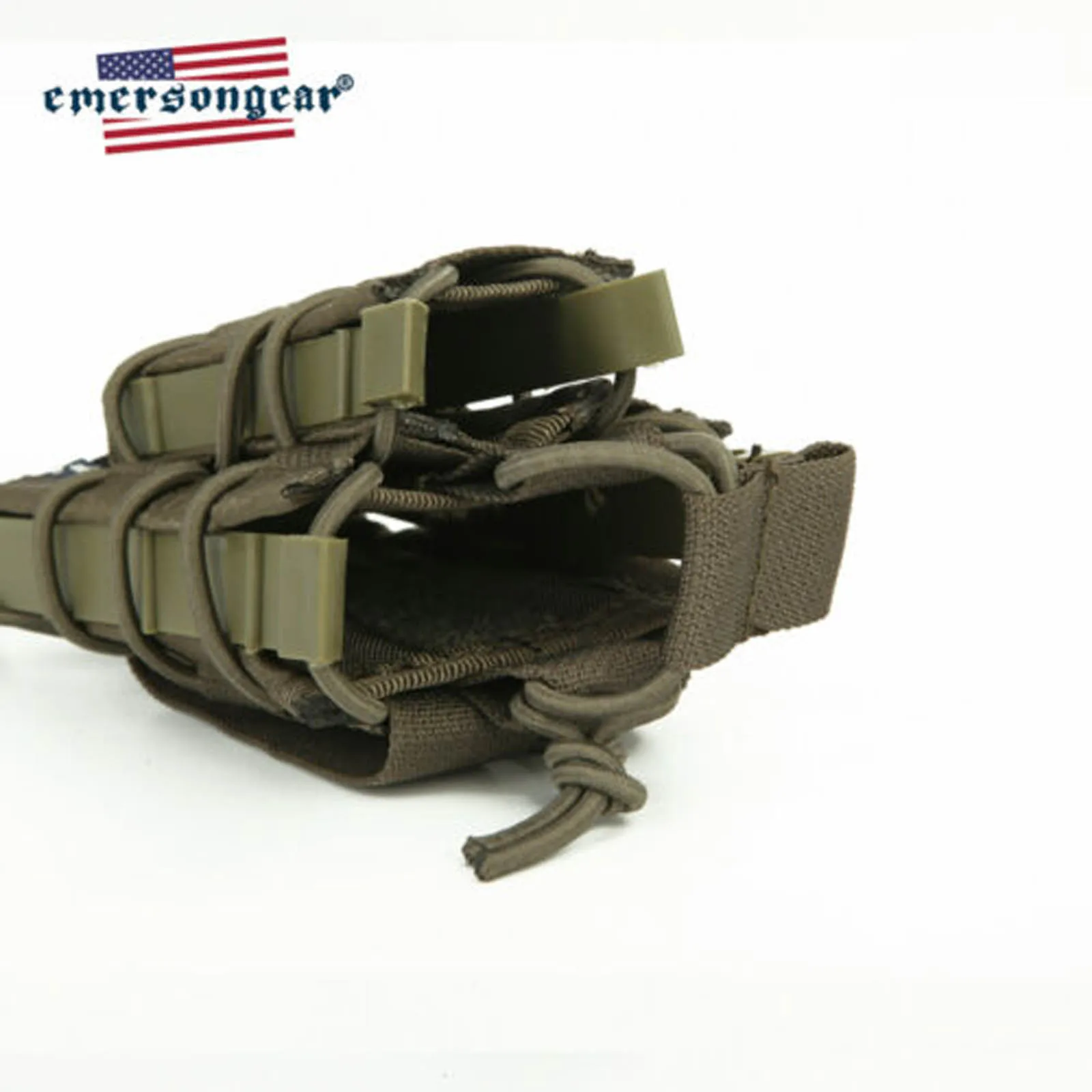 Emersongear двойной подсумок страйкбол Mag Чехлы военный Молл EM6346RG|Мешочки| |