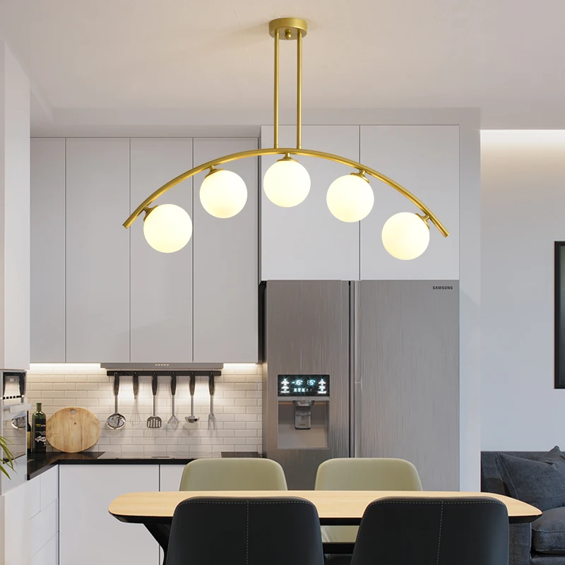 Роскошное Простое жемчужное ожерелье люстра для лобби стеклянная