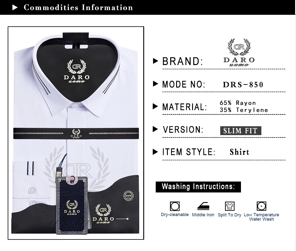 Camisa мужские рубашки с длинными рукавами, мужская рубашка, брендовая одежда, повседневная, приталенная, Camisa, в полоску, Masculina Chemise Homme DR850