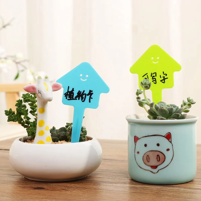 50 шт. бирки для растений Т-образные садовые полипропиленовые пластиковые маркеры