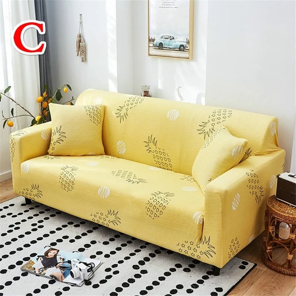 

Sofa Cover for Living Room Elasticity Non-slip Couch Slipcover Universal Spandex Case for Stretch Sofa Cover 1/2/3/4 Seater