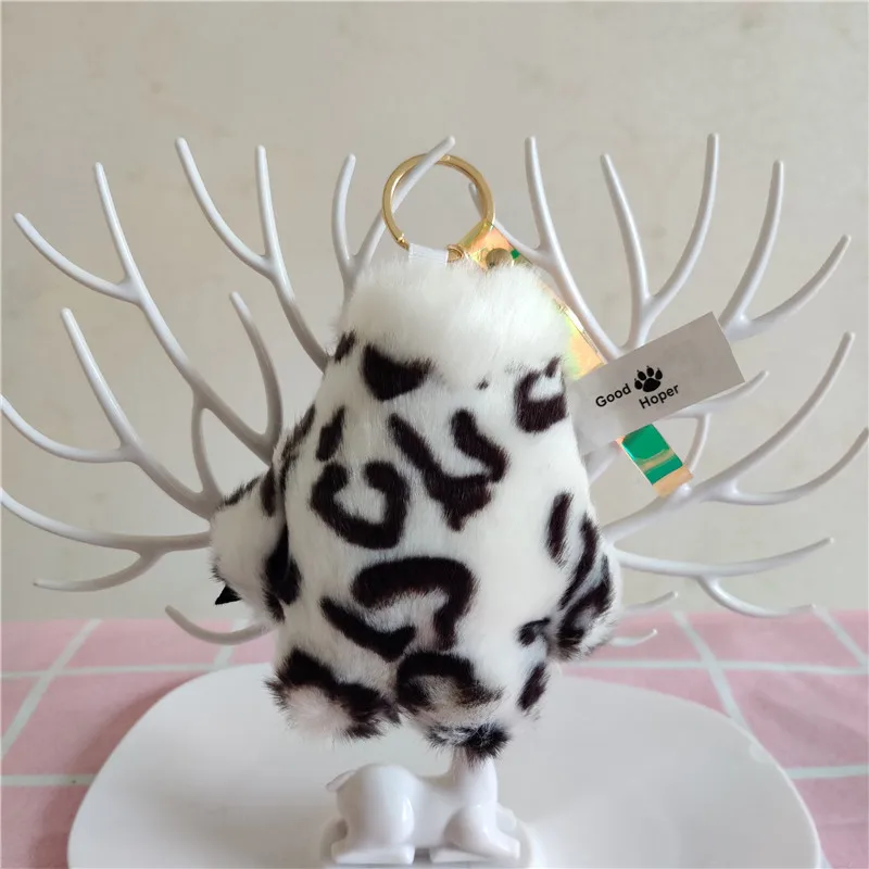 

Новинка мультяшная имитация тигра коготь плюшевая игрушка животное милая маленькая подвеска Леопардовый брелок школьная сумка кукла подв...