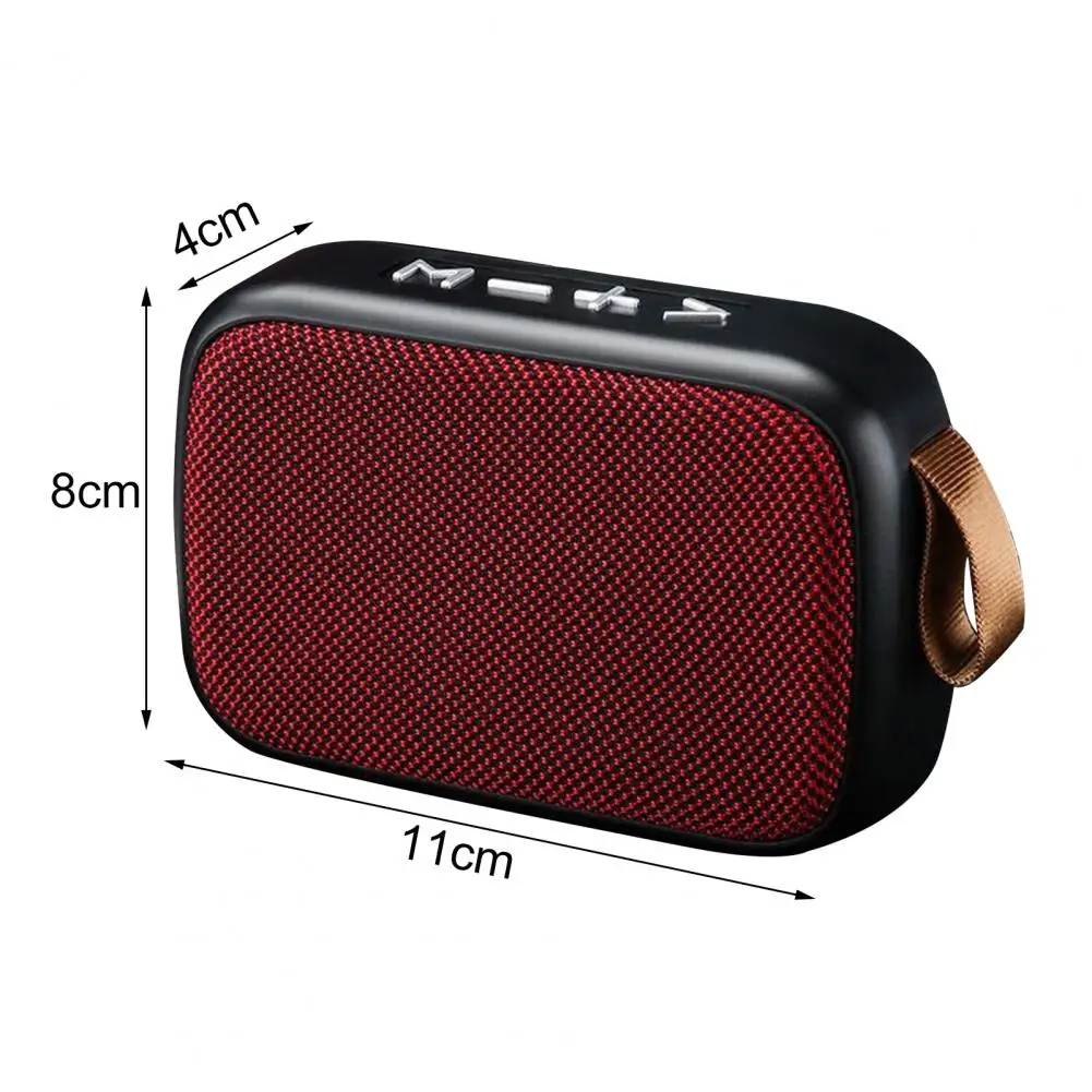 

Portable Mini G2 6D Bass Bluetooth 4.2 Wireless Speaker with USB TF Card Jack Subwoofer Loudspeaker for Indoor Outdoor