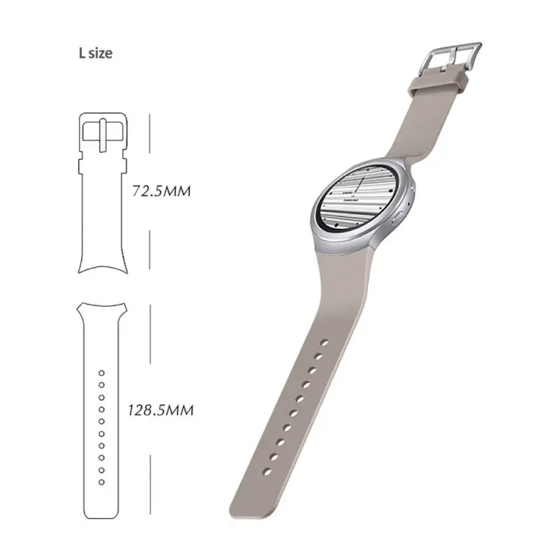 Ремешок для часов для смарт samsung gear S2 Watch Band Стильный силиконовый сменный ремешок спортивные ремешки для часов