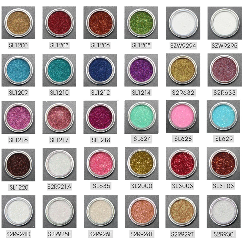 Лак для ногтей Блестящий металлический порошок Цвет УФ-гель дизайна Полировка