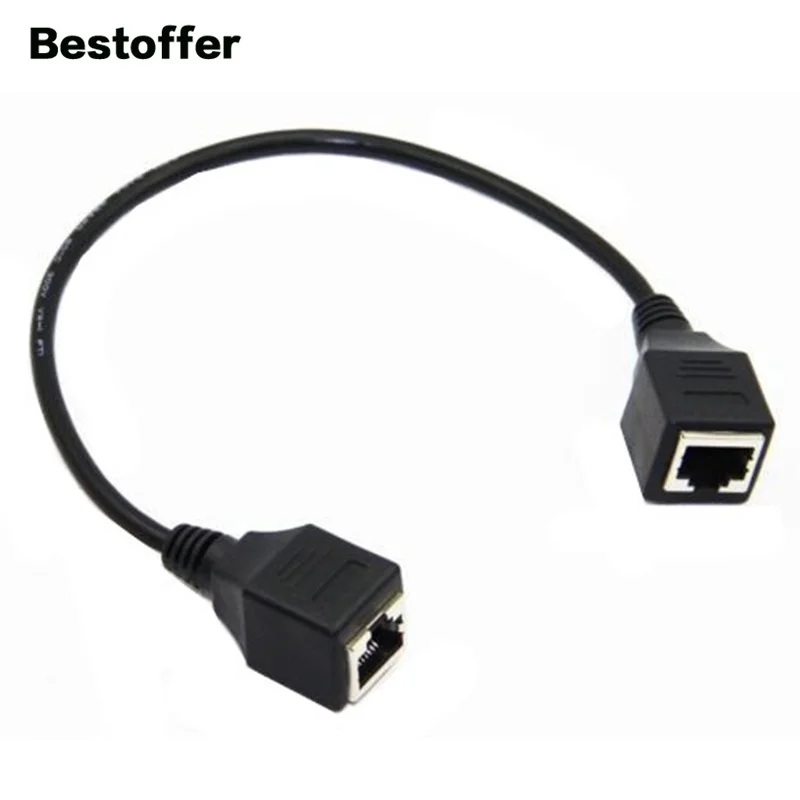 0 3 м RJ45 гнездо к гнезду винт Панель Крепление Ethernet LAN Сетевой удлинитель Кабель |