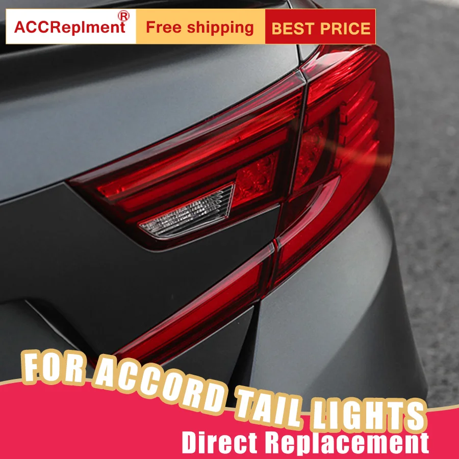 Новый светодиодный фонарь светильник s в сборе для Honda Accord 18-19 все задний