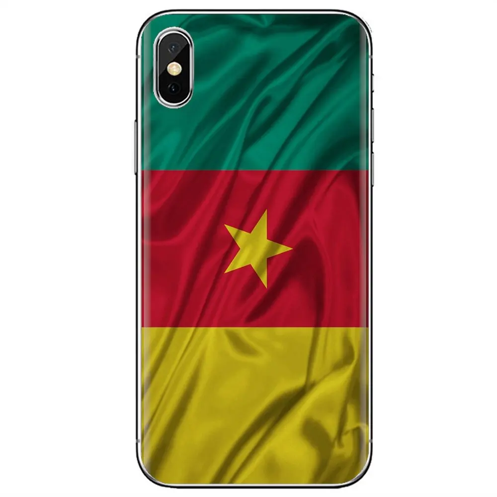 Силиконовый чехол из ТПУ см Флаг Камеруна для iPhone 11 Pro 4 4S 5 5S SE 5C 6 6S 7 8 X XR XS Plus Max iPod
