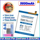 Аккумулятор LOSONCOER C11P1708, 5600 мА ч, для ASUS Zenfone 5 5Z ZE620KL X00QD ZS620KL Z01RD, аккумулятор высокой емкости мобильный телефон  в наличии