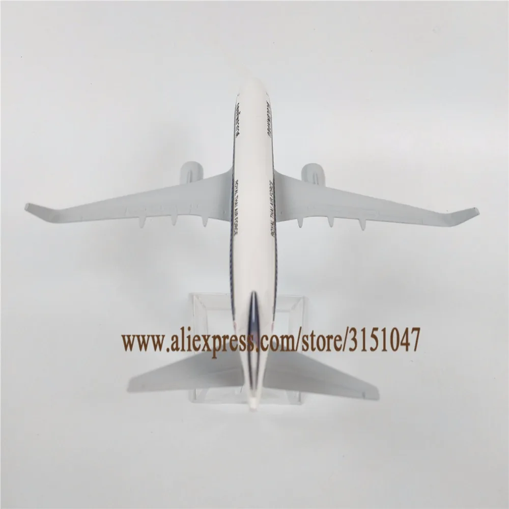 Модель самолета B737 авиакомпании Royal Thai Air FORCE из металлического сплава модель Boeing