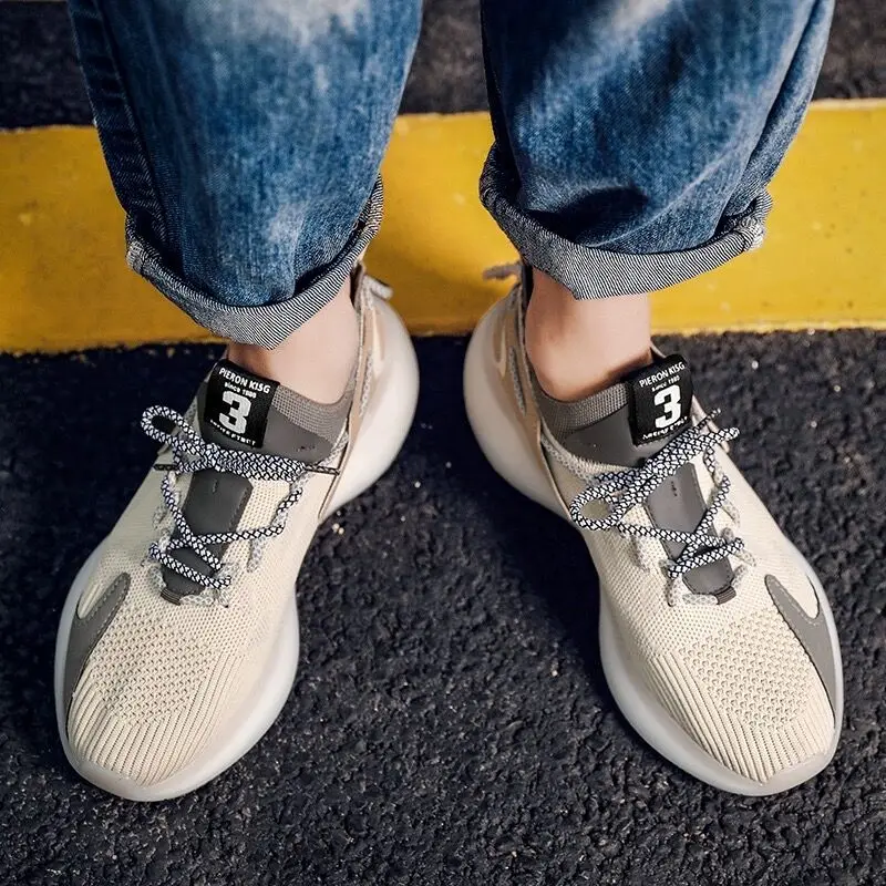 Men Casual Shoes Breathable Outdoor Mesh Light Sneakers Male Fashion 2020 New Comfortable Footwear | Обувь