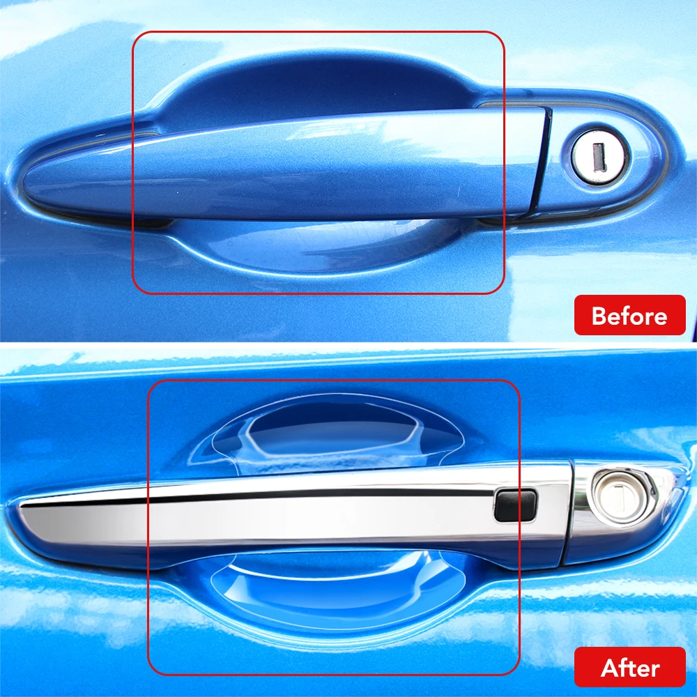 5 шт. TPU чехол для автомобиля дверных ручек из закаленного стекла Nissan Qashqai J11 J10 Juke