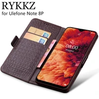 case for ulefone note 8p luxury wallet genuine leather case stand flip card for ulefone note 8p hold phone book cover bags
