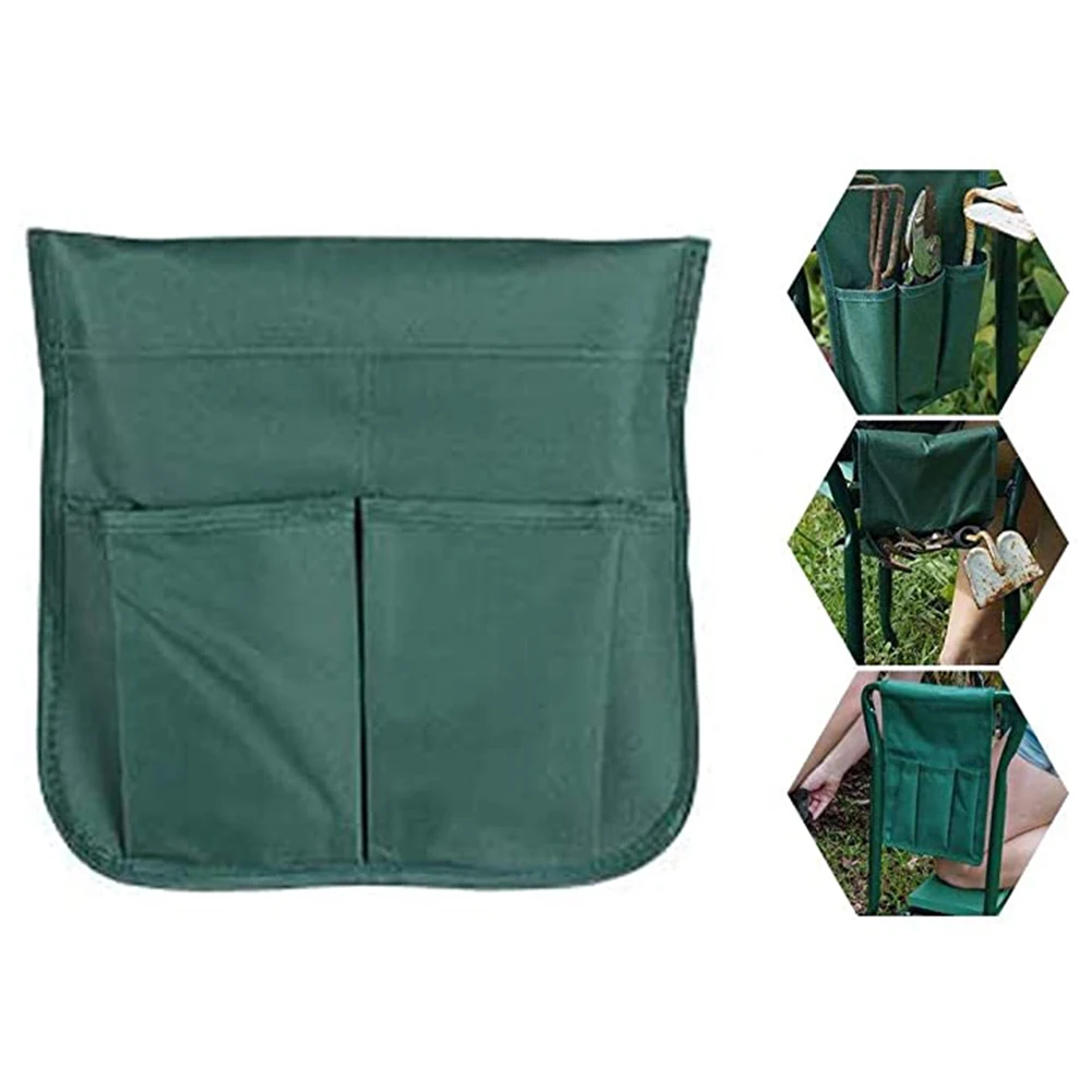 

Newly 2 Pcs Tool Side Bag Pockets Pouch for Garden Bench Garden Kneeler Stools Gardening BN99