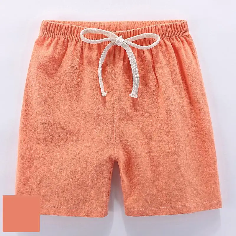 Шорты детские карамельных цветов Пляжные штаны для мальчиков и девочек модная