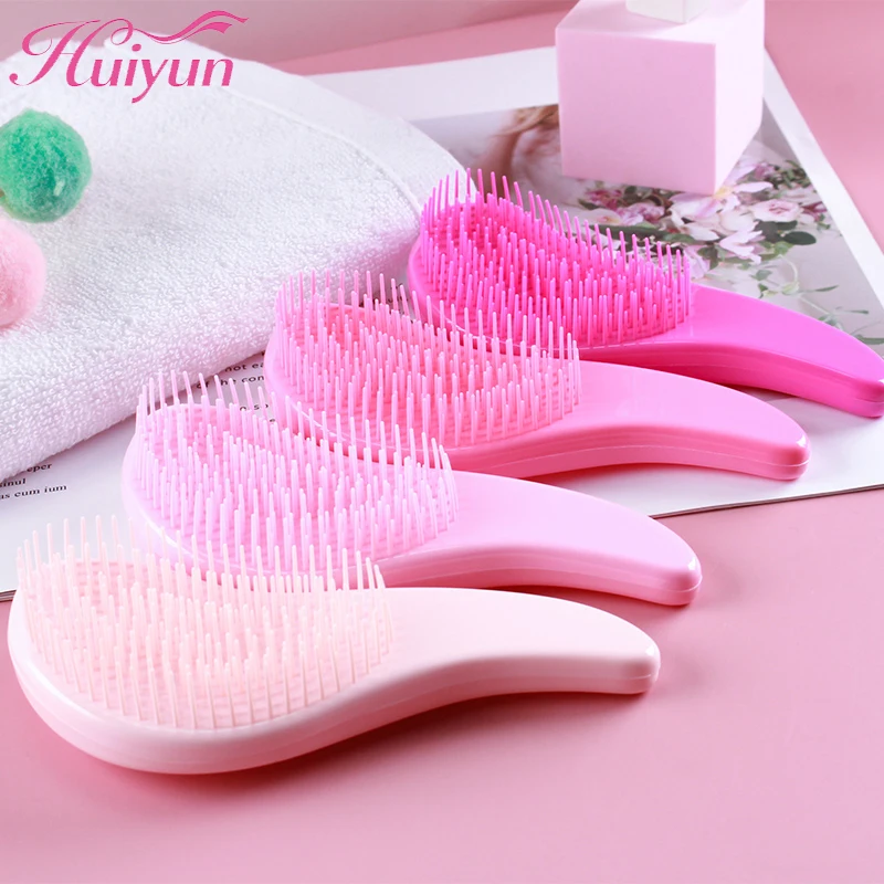 

Huiyun Magic Mini Comb Anti-static Massage Hair Brush Tangle Barber Shower Combs Salon For Hair Styling Tools Girl Accessories