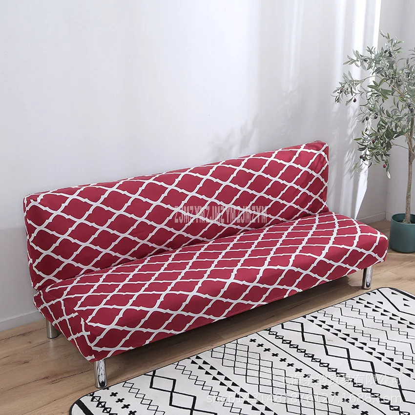 Универсальный чехол для дивана кровати без подлокотников из полиэфирный +