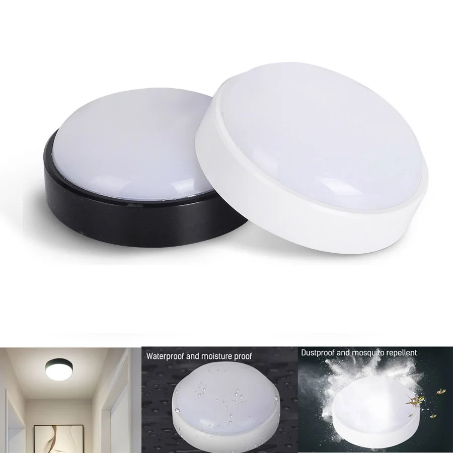 

16W 20W LED Ceiling Lamp Mini Small LED Waterproof Bathroom Living Room Cold White Light Outdoor Ceiling Light Fixture Corridor