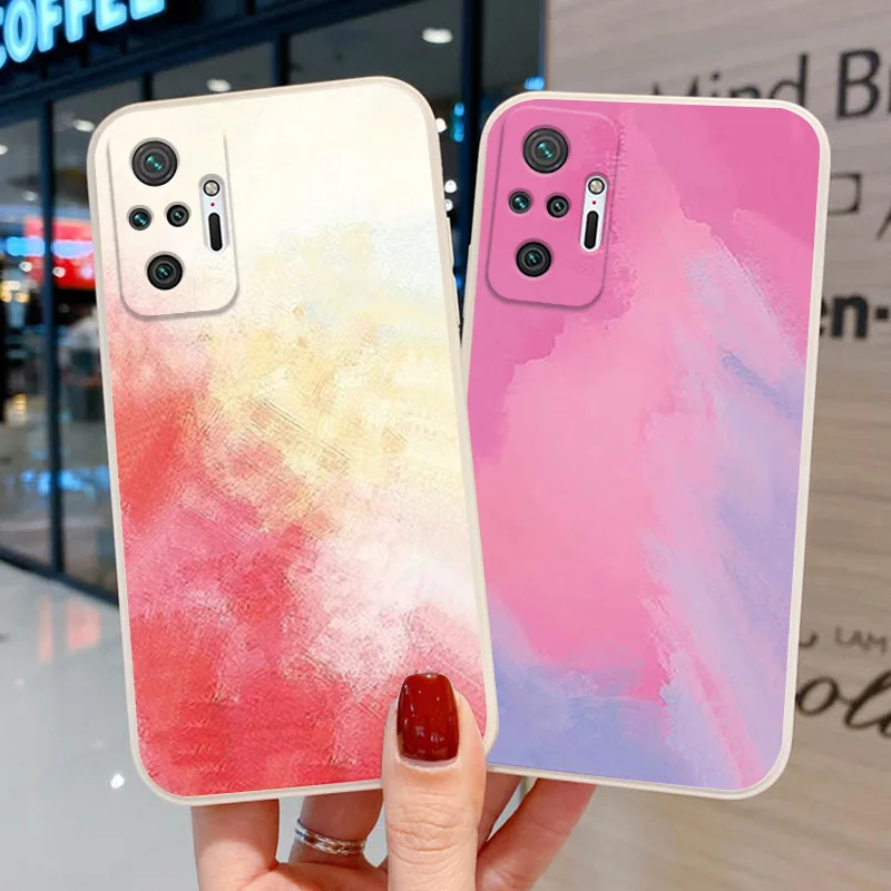 

Soft Matte Case For Xiaomi Redmi Note 10 Case On Redmi 9 Prime Power 10S 10X 9A 9T 9C Note 8 Pro Max 9S 10S Poco X3 NFC Pro Capa