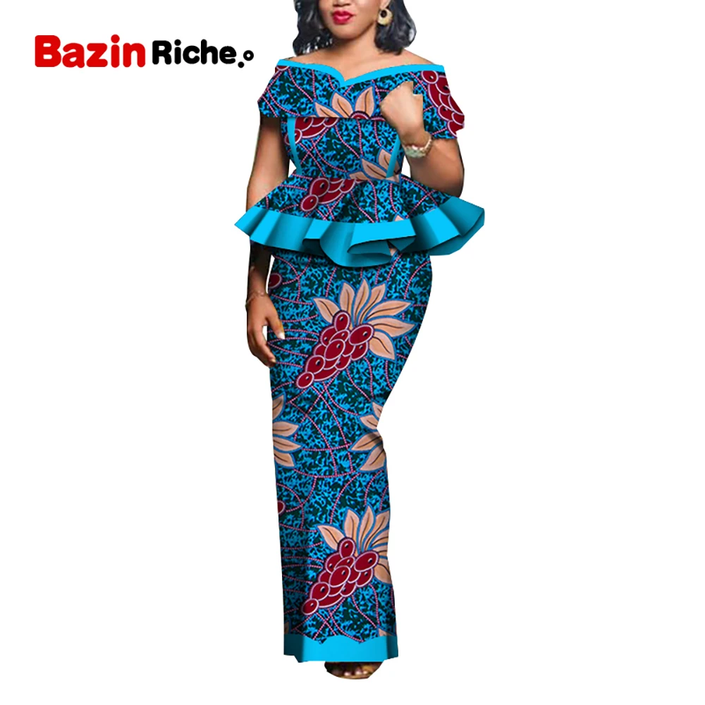 2021 женские вечерние платье комплект с юбкой и футболкой одежды традиционным