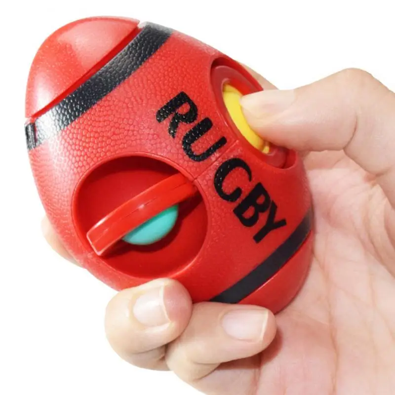 

Rugby Finger Press Bubble Fingertip Spinning Top Ball Children's Silicone Toy Squishy Stress Reliever Toys Fidget Toy Squishes
