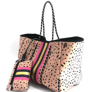 Luxury Women Shoulder Bag Large Neoprene Light Handbags Bolsas Female Travel Holiday Handbags Design