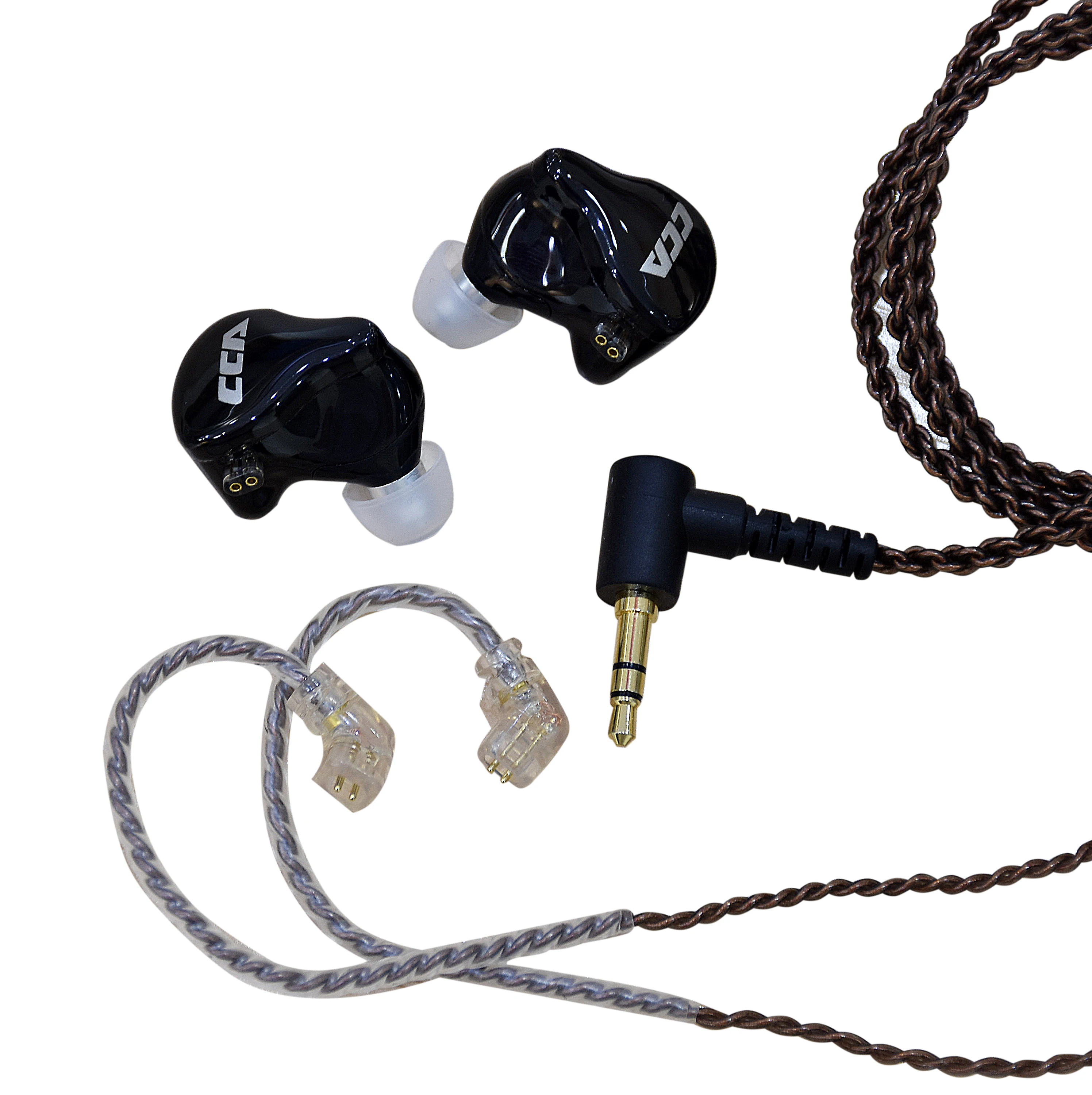 CCA CA16 7BA + 1DD гибридные драйверы Проводные HIFI наушники в ухо Мониторы