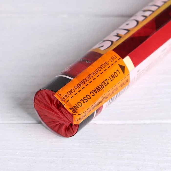 Цветной дым бордовый заряд 1 дюйм ОПТИ средняя интенсивность 60 сек 22 5 см 4883642 | Дом