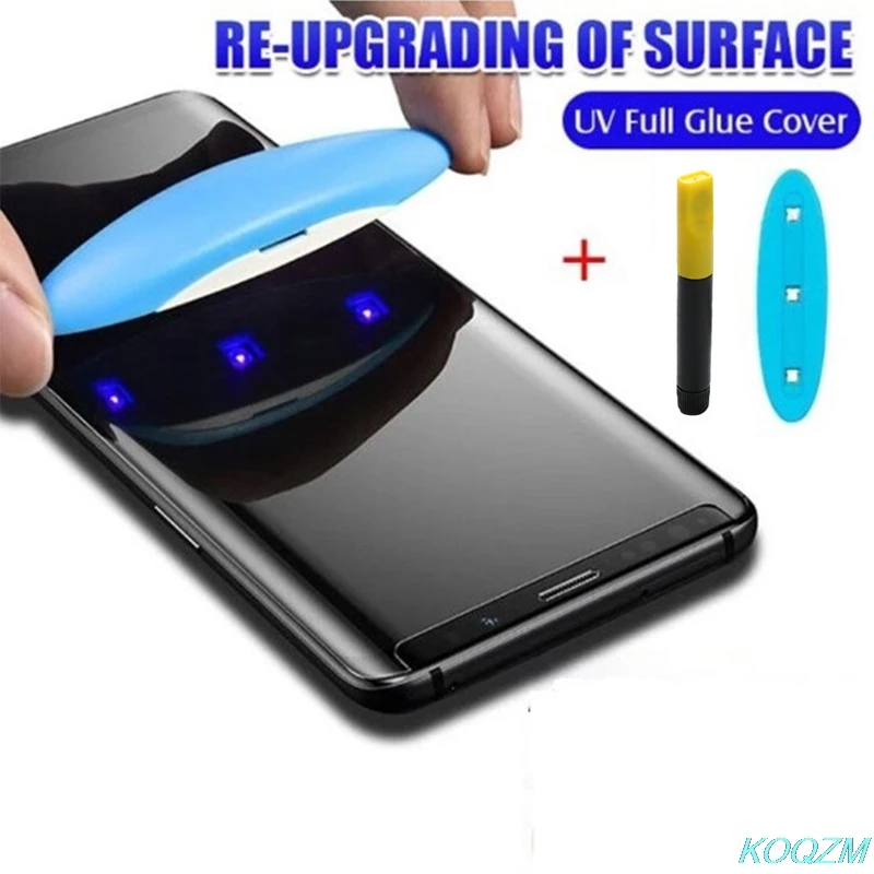 

Brand New Liquid Screen Protector For Mobile phone Full UV Glue Tempered Glass