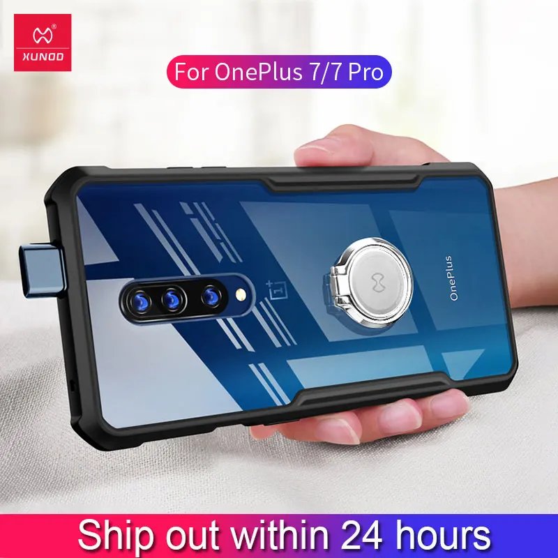 Xundd чехол для Oneplus 7 8 Pro 7T Чехол телефона противоударный Прозрачный 3D с лазерным