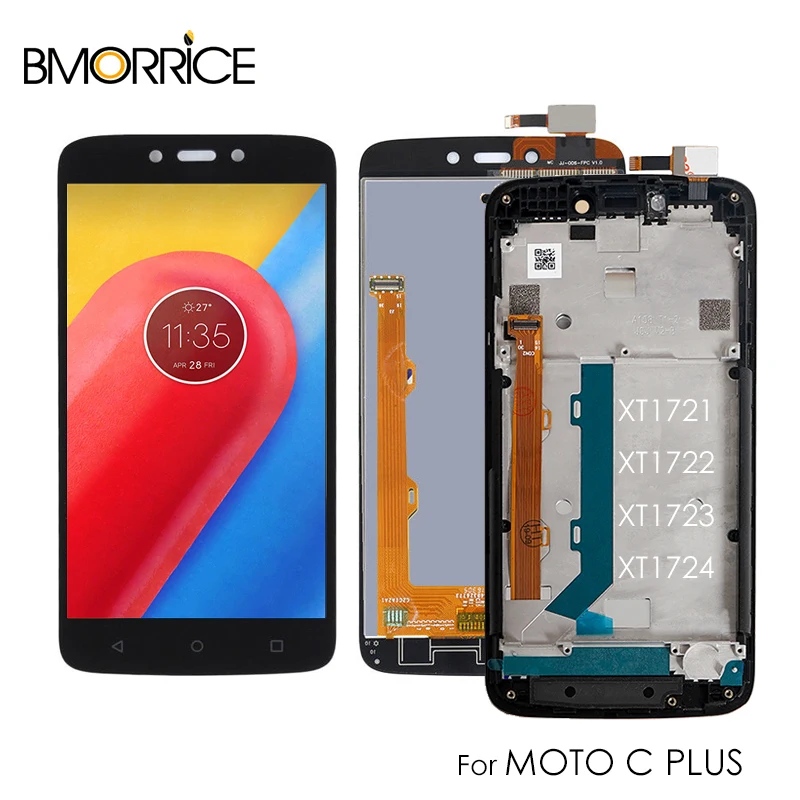 5 0 ''ЖК дисплей для Motorola Moto C Plus XT1721 XT1722 XT1723 XT1724 ЖК сенсорный экран в сборе CPlus w