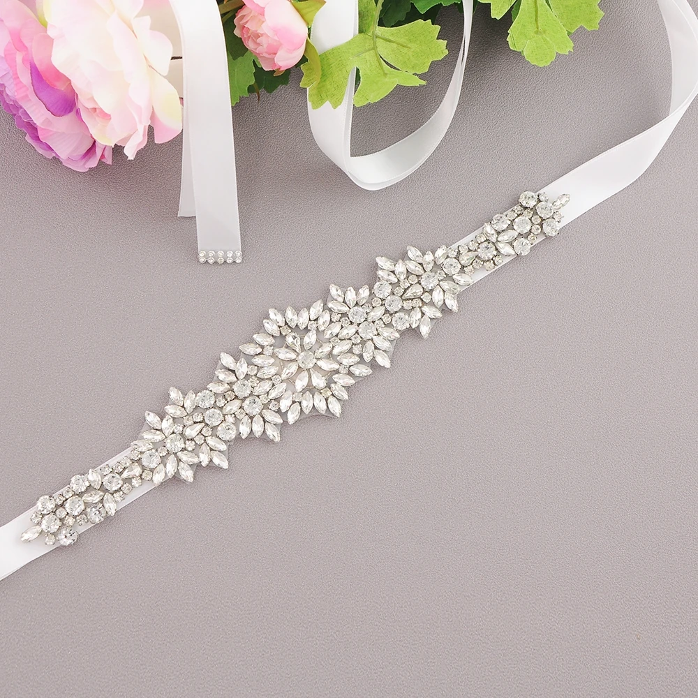 Роскошные стразы из бисера с кристаллами бриллиантами женский пояс невесты