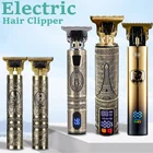 Триммер для волос мужской Аккумуляторный с зарядкой от USB и ЖК-дисплеем