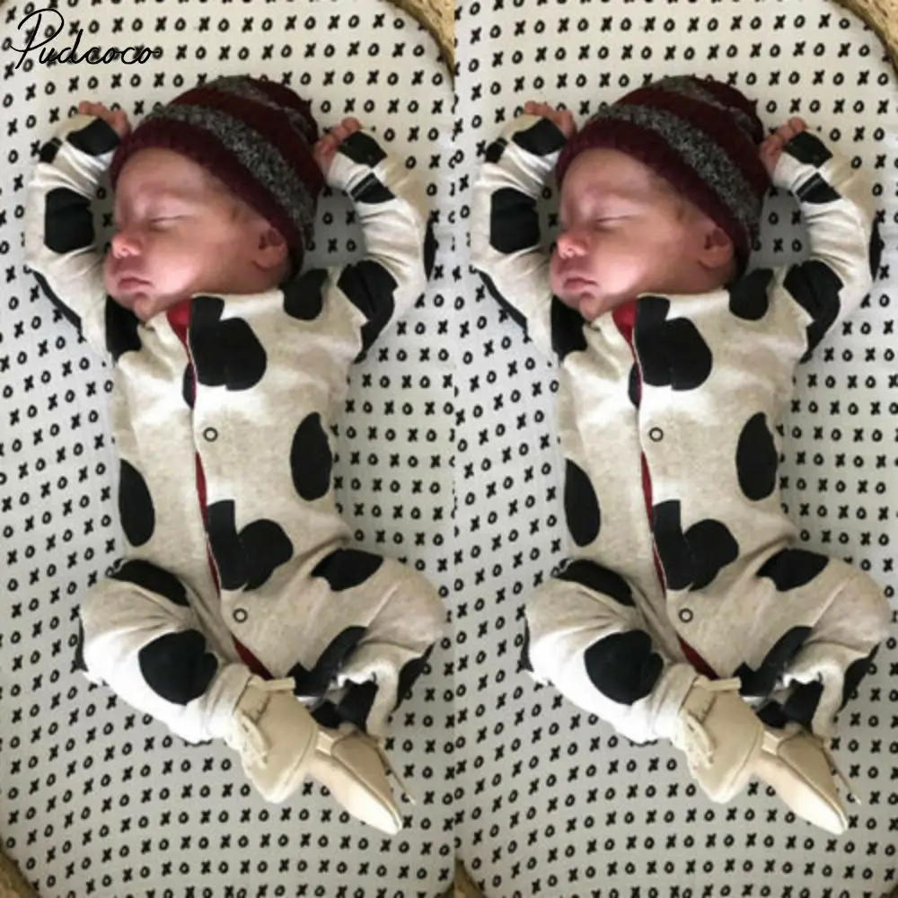 Комбинезон для новорожденных мальчиков и девочек хлопковый комбинезон одежда