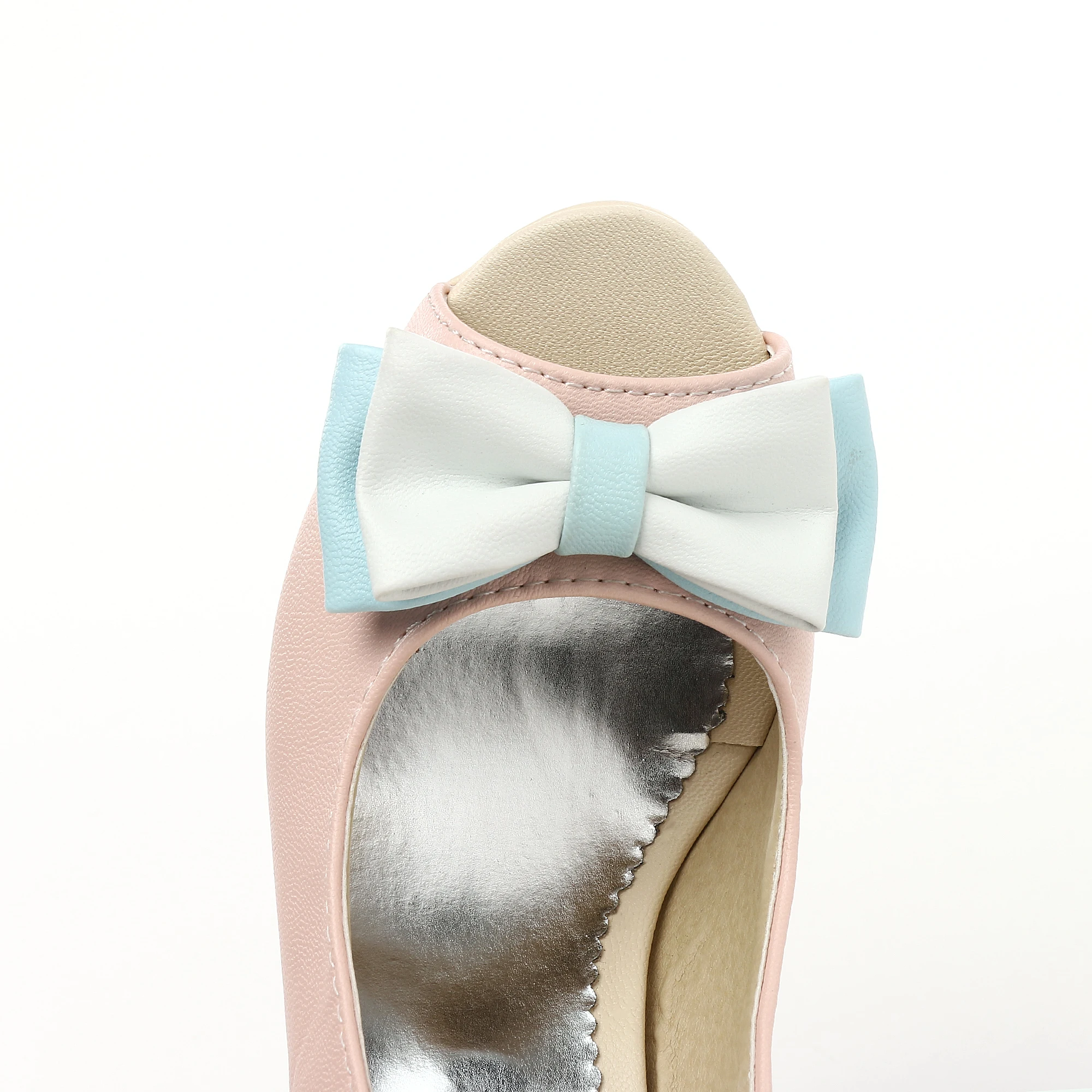 Женские босоножки с ремешком на щиколотке сандалии высоком каблуке бантом обувь