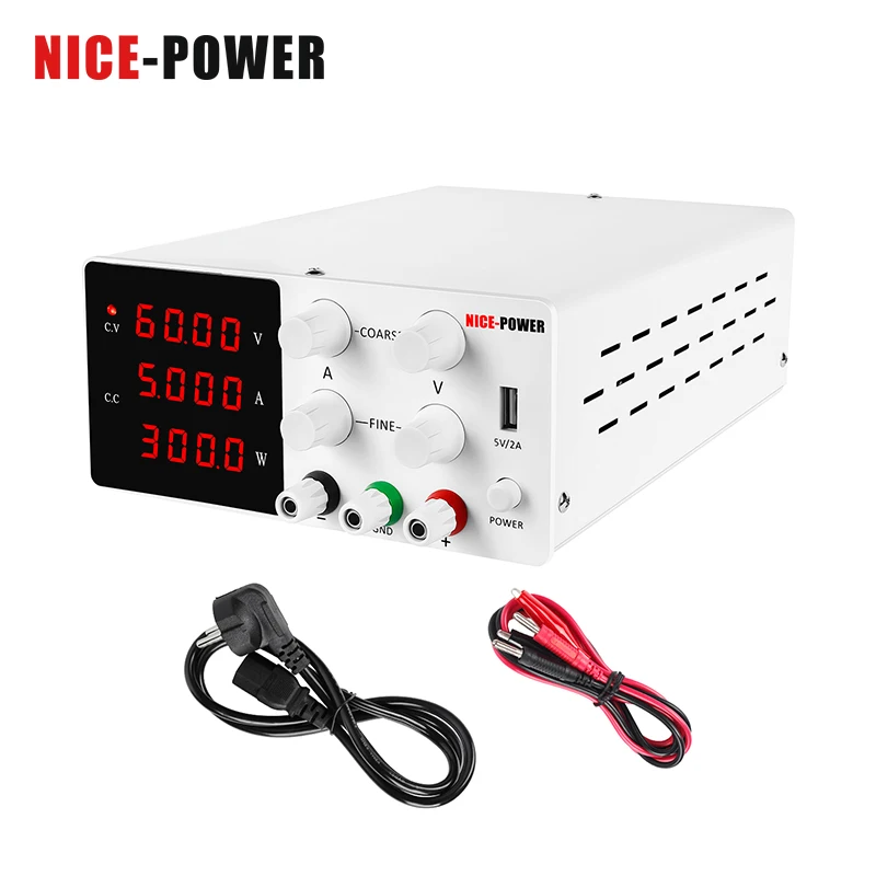 60V 5A 10A DC источник питания регулируемый лабораторный Цифровой 30V 20A для ремонта