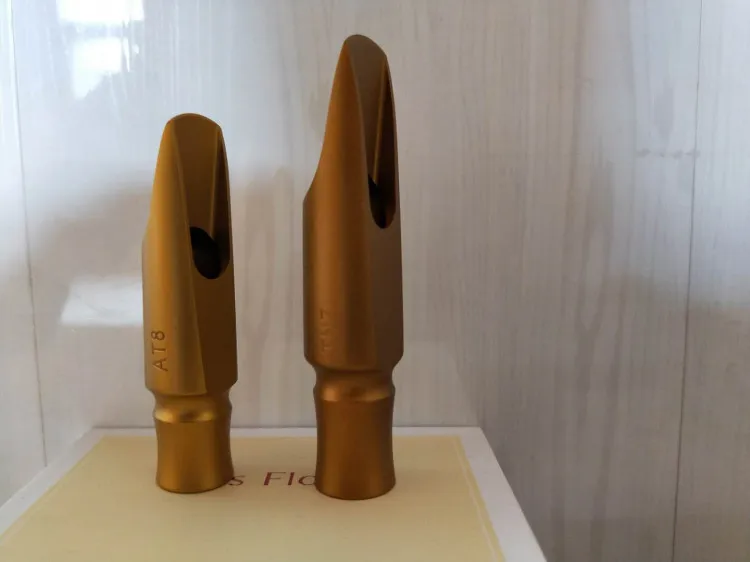 Льняной Золотой мундштук из алюминиевого сплава SGS альт тенор саксофон