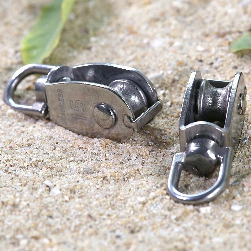 Шкив из нержавеющей стали 304 подъемный трос подшипник колеса нагрузка на один