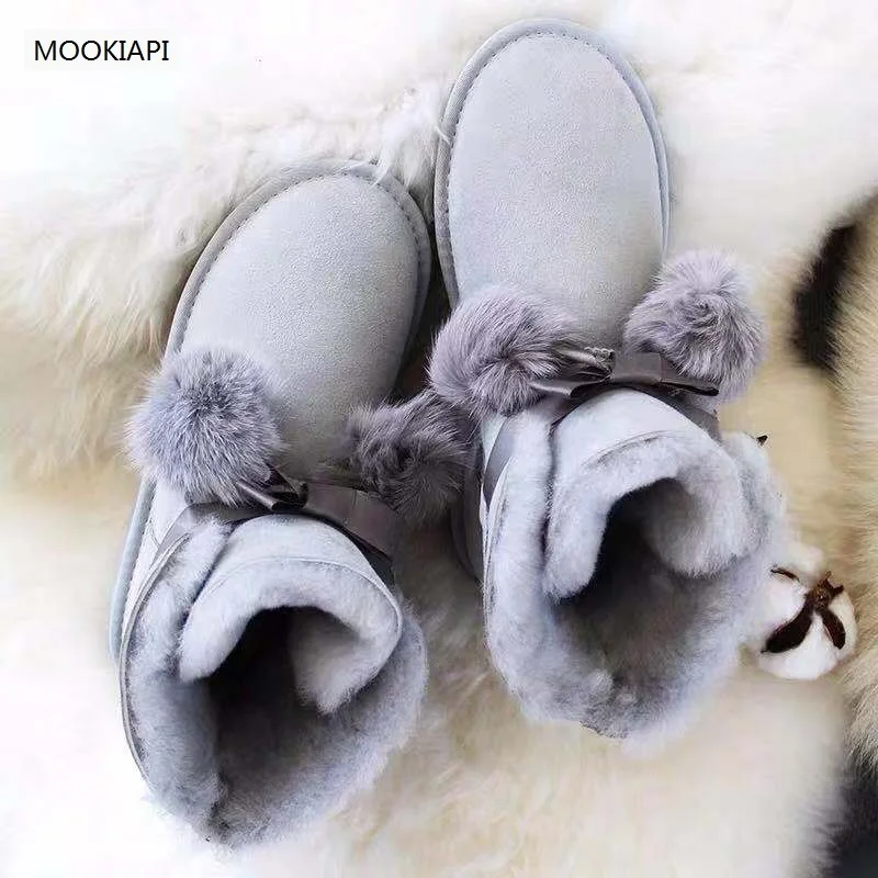 Новейшие Женские ботинки в австралийском стиле с короткими бочками из 2019