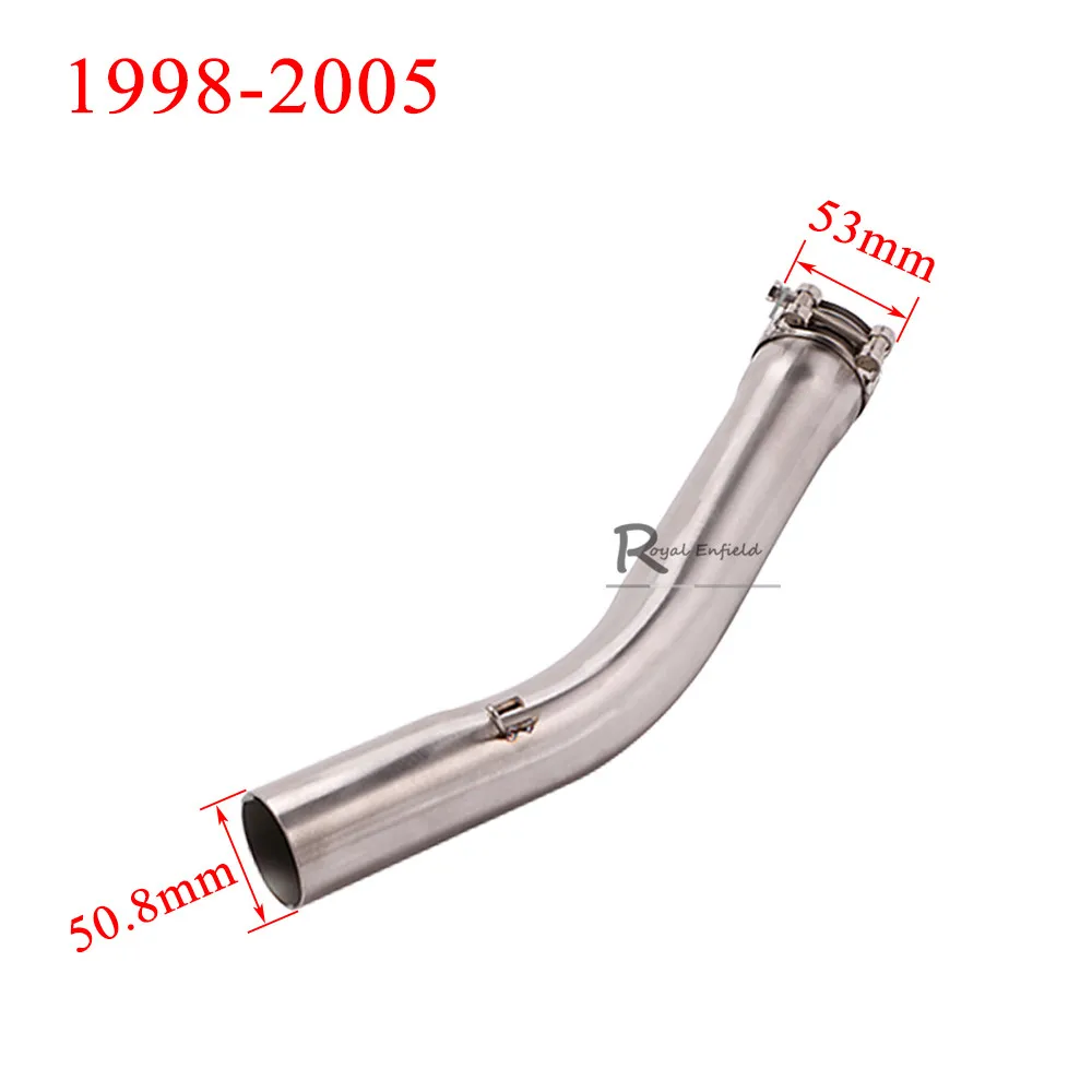 Для Yamaha R6 YZF R 6 2006 2016 1998 2005 2018 2019 мотоциклетные выхлопные трубы соединитель