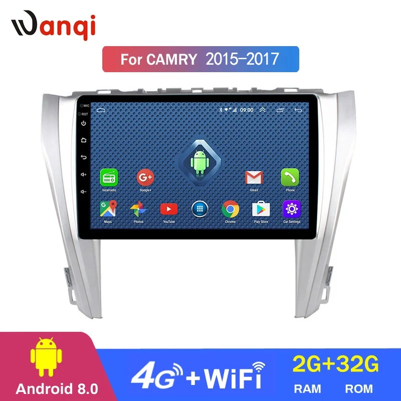 Автомагнитола на Android 10 0 4G Wi Fi Full Netcom дюймов DVD стереоплеер для Toyota Camry 2015 2017 GPS